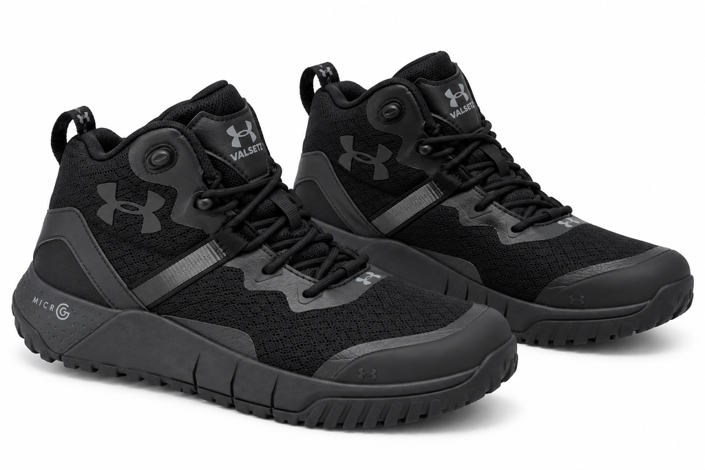 Botas Tácticas Negras Para Hombre Outdoor Resistentes Premium 1.1