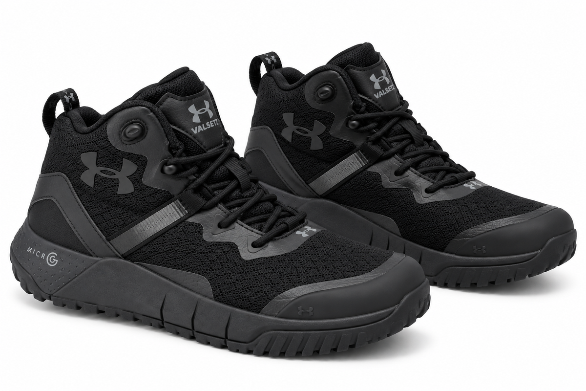 Botas Tácticas Negras Para Hombre Outdoor Resistentes Premium 1.1